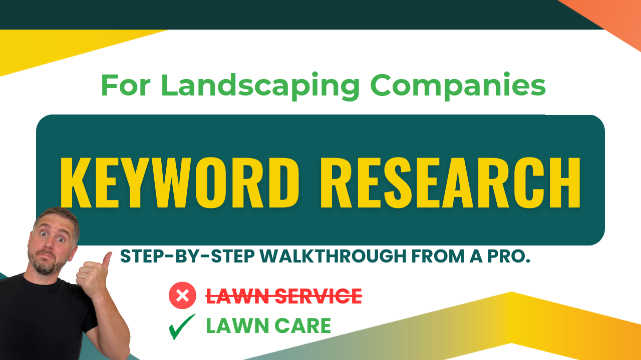 landscaping seo hero keywords